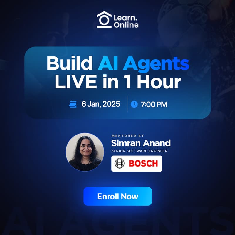 Cover Image for Build AI Agents Live in 1 Hour