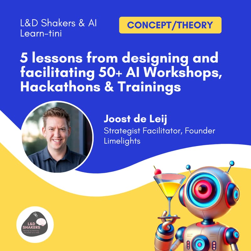 Cover Image for AI Learn-tini: 5 lessons from designing and facilitating 50+ AI Workshops, Hackathons & Trainings