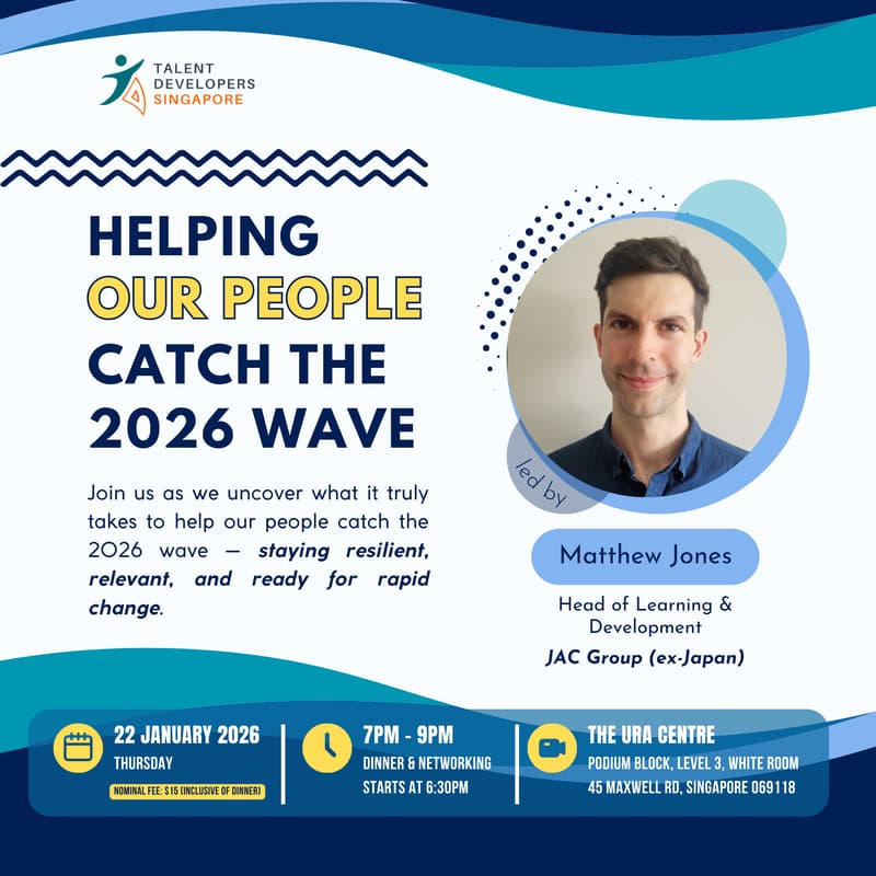 Cover Image for Helping Our People Catch the 2026 Wave - How TD leaders can equip our people to stay resilient, relevant, and ready for rapid change