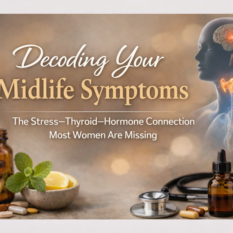 Cover Image for The Stress–Thyroid–Hormone Connection Most Women Are Missing