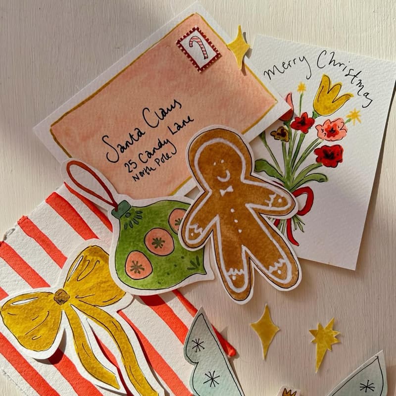 Cover Image for snail mail club: holiday cards