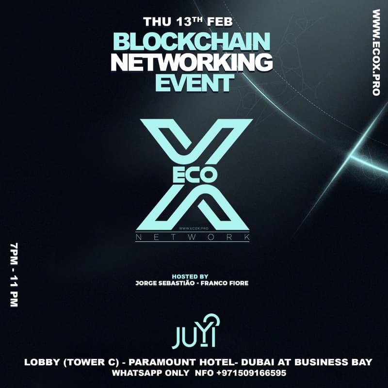 Cover Image for EcoX Network Blockchain Meetup