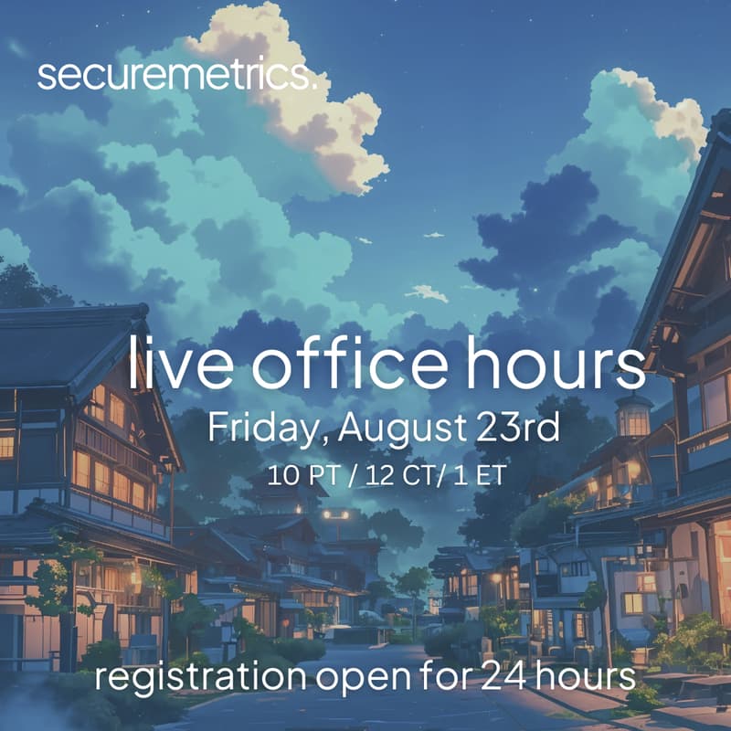 Cover Image for securemetrics office hours