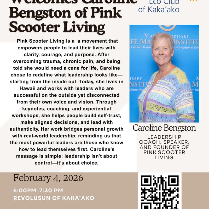 Cover Image for Leadership with Heart-Featuring Caroline Bengston of Pink Scooter Living