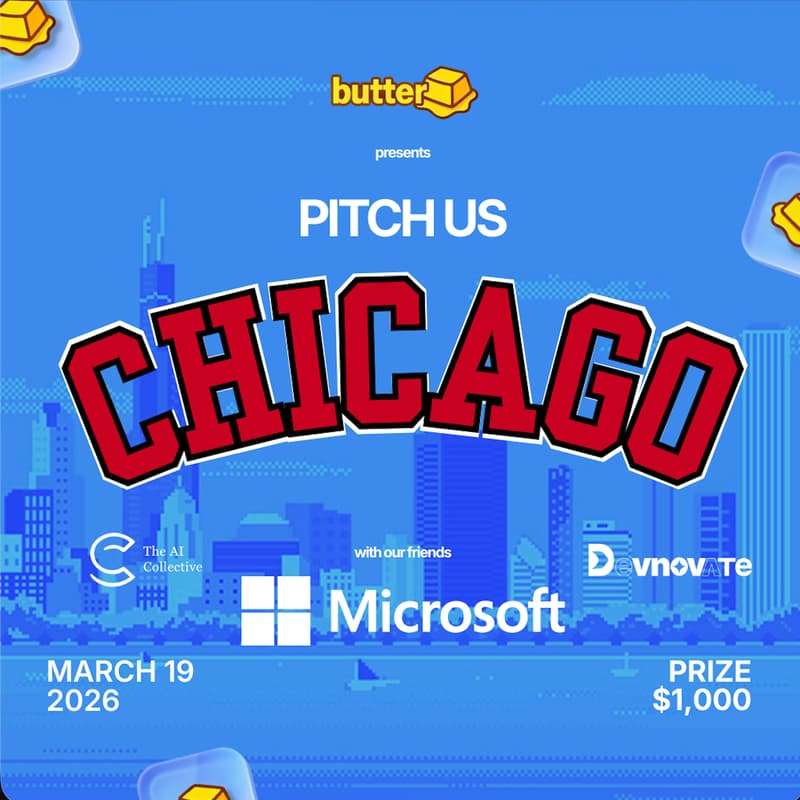 Cover Image for Pitch Butter @ Microsoft Chicago (w/ The AI Collective)