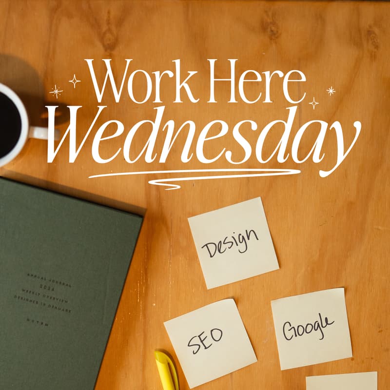 Cover Image for Work Here Wednesday