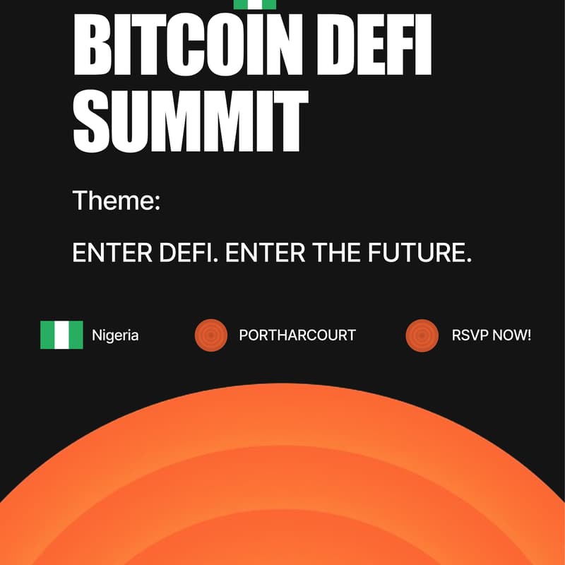 Cover Image for Bitcoin Defi Summit