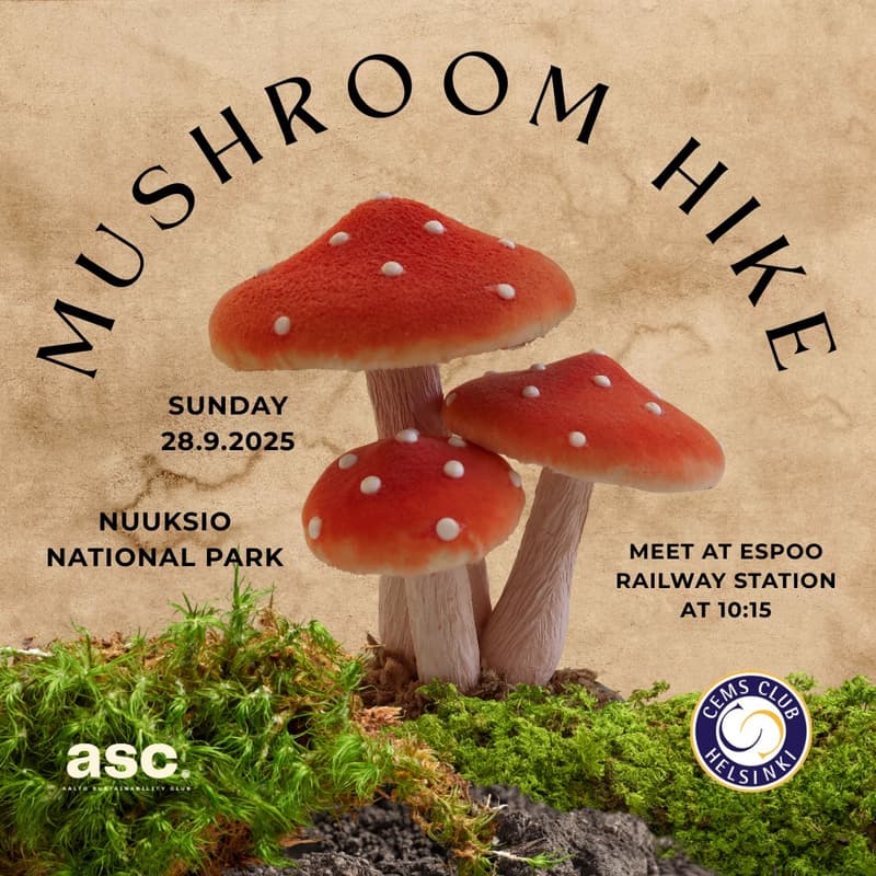 Cover Image for ASC/CEMS Mushroom Picking & Hike