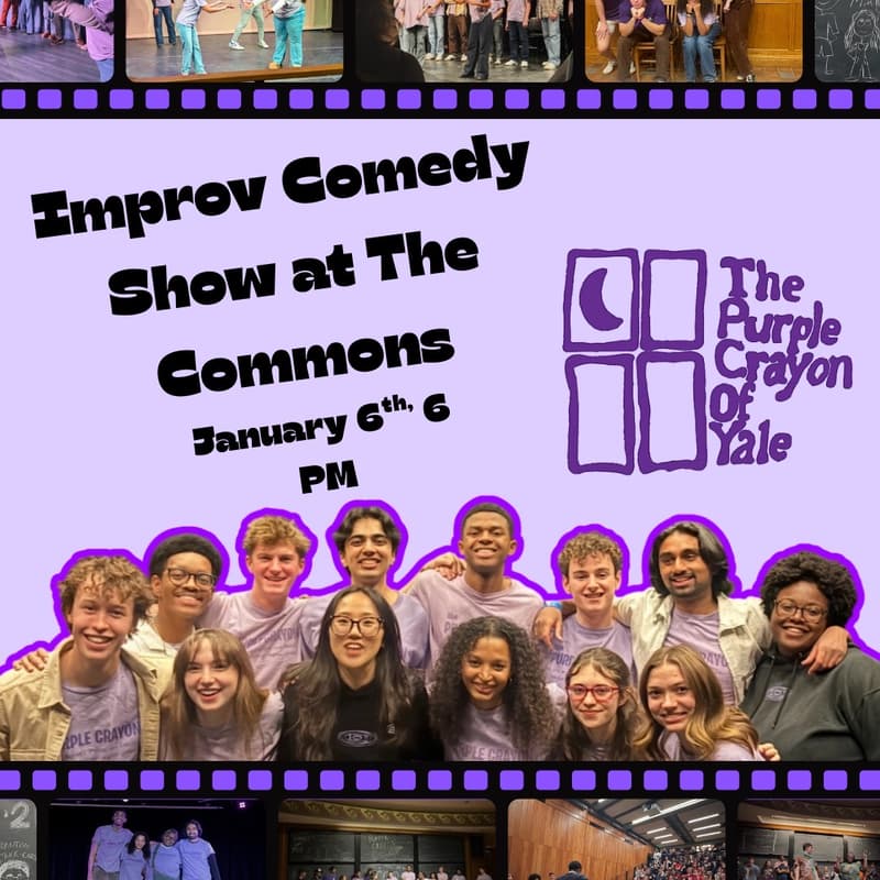 Cover Image for Improv Show with The Purple Crayon of Yale [public]