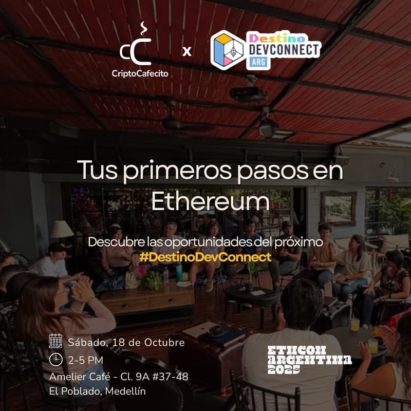 Cover Image for Tus primeros pasos en Ethereum