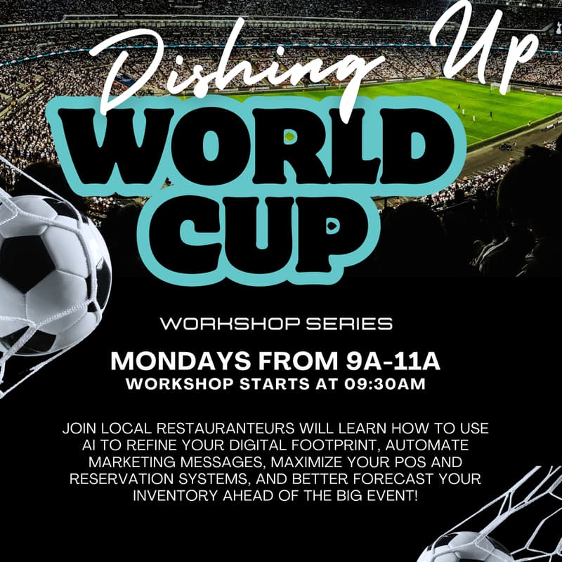 Cover Image for ⚽ Dishing Up World Cup: AI & Tech Bootcamp for Atlanta Restaurateurs