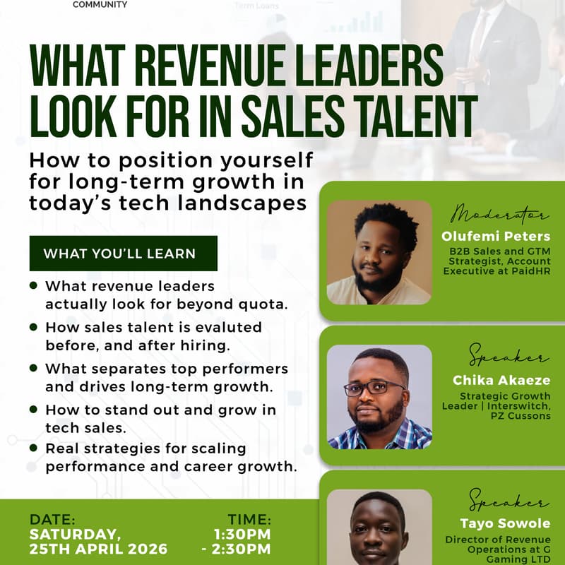 Cover Image for What Revenue Leaders Look For In Sales Talent