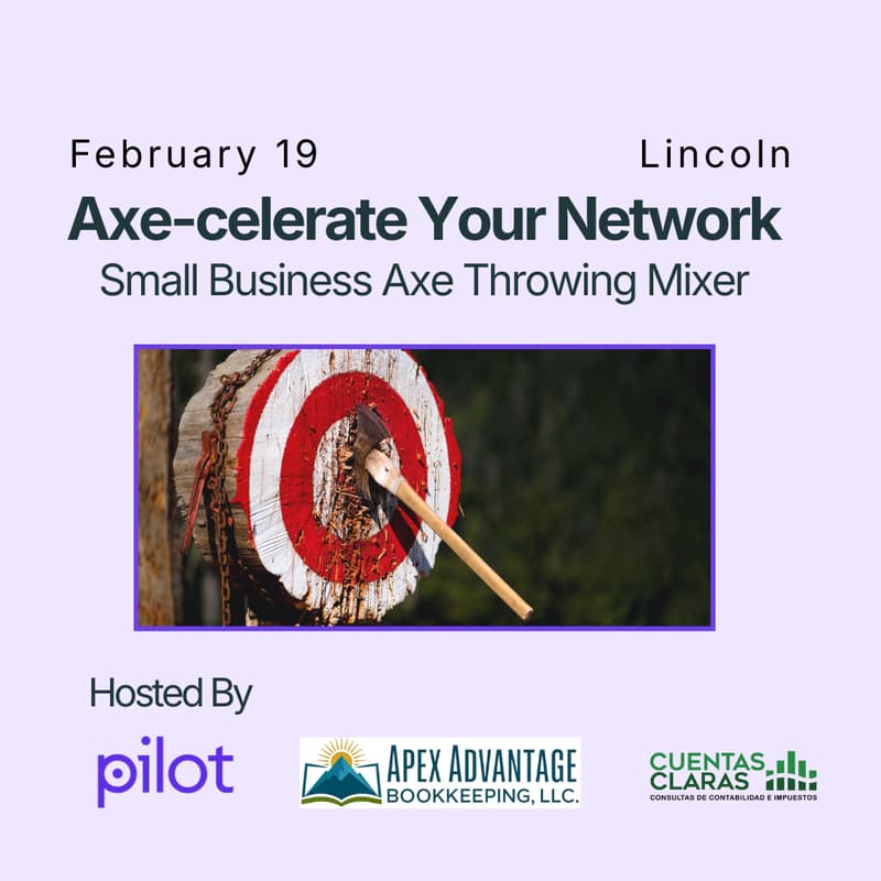 Cover Image for Axe-celerate Your Network: Small Business Axe Throwing Mixer