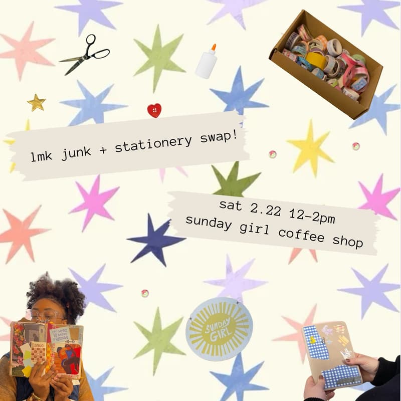 Cover Image for junk + stationary swap!