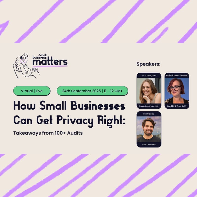Cover Image for How Small Businesses Can Get Privacy Right: Takeaways from 100+ Audits