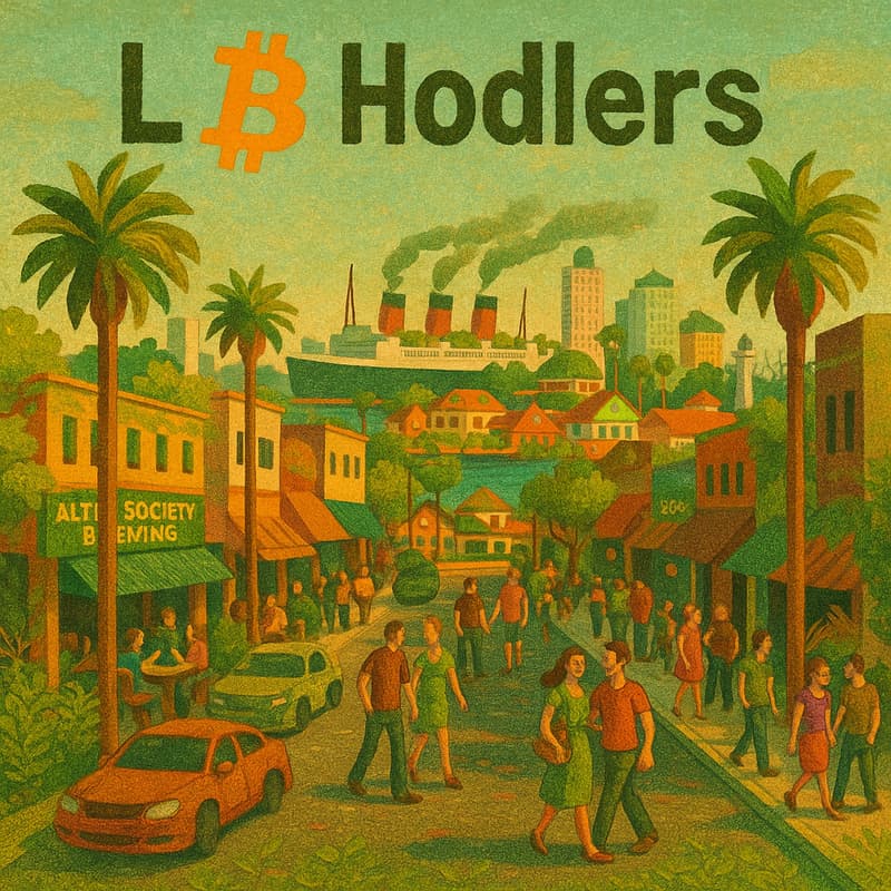 Cover Image for L₿ Hodlers - Pizza, Beer, and Bitcoin