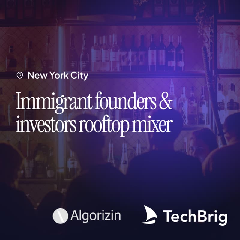 Cover Image for Immigrant Founder & Investor Rooftop Mixer