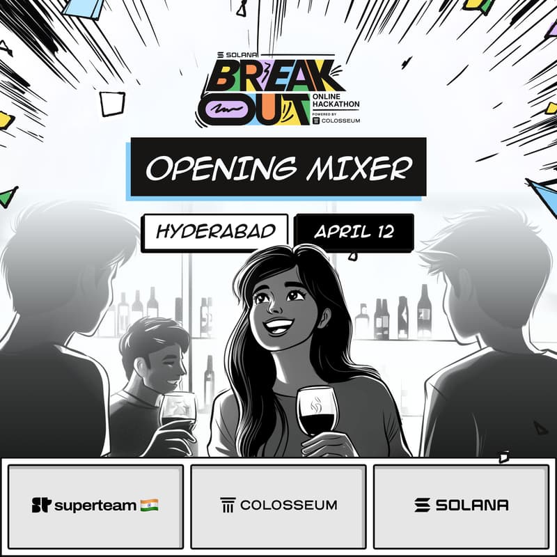 Cover Image for Superteam Breakout Opening Mixer, Hyderabad
