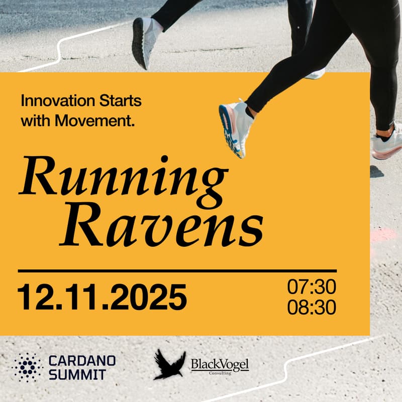Cover Image for Running Ravens – Cardano Summit 2025