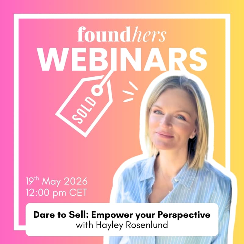 Cover Image for Dare to Sell for Female Founders & Solopreneurs