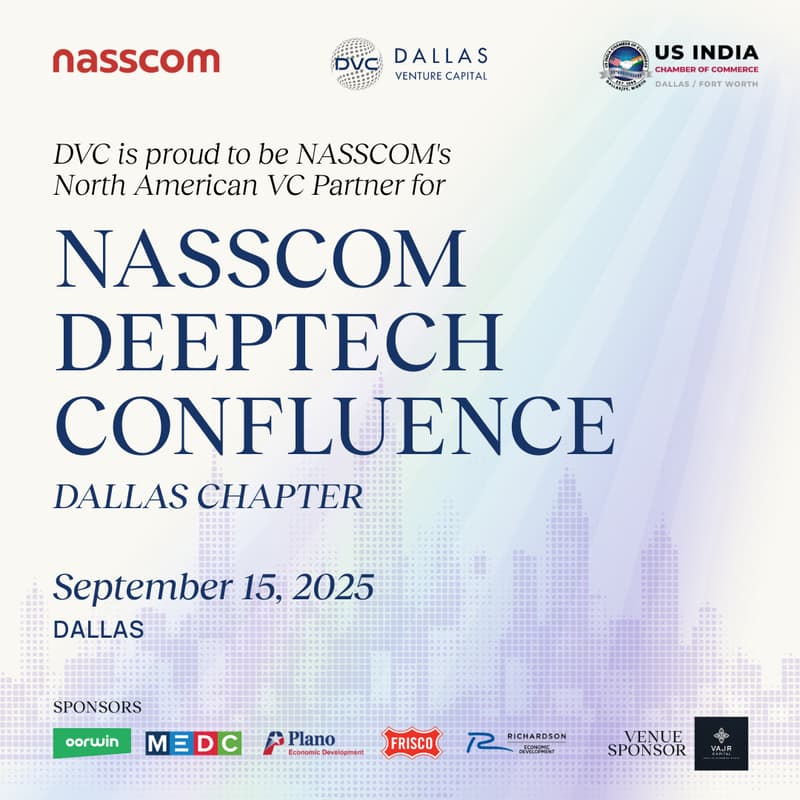 Nasscom DeepTech Confluence 2025 - Dallas Chapter · Luma