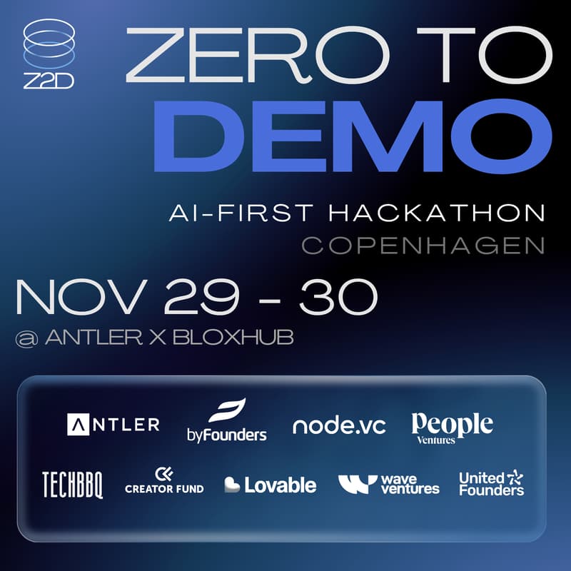 Cover Image for ZERO-TO-DEMO: AI-FIRST HACKATHON