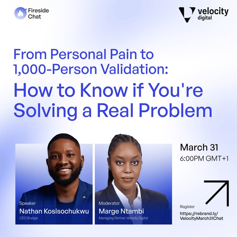 Cover Image for From Personal Pain to 1,000-Person Validation: How to Know if You're Solving a Real Problem