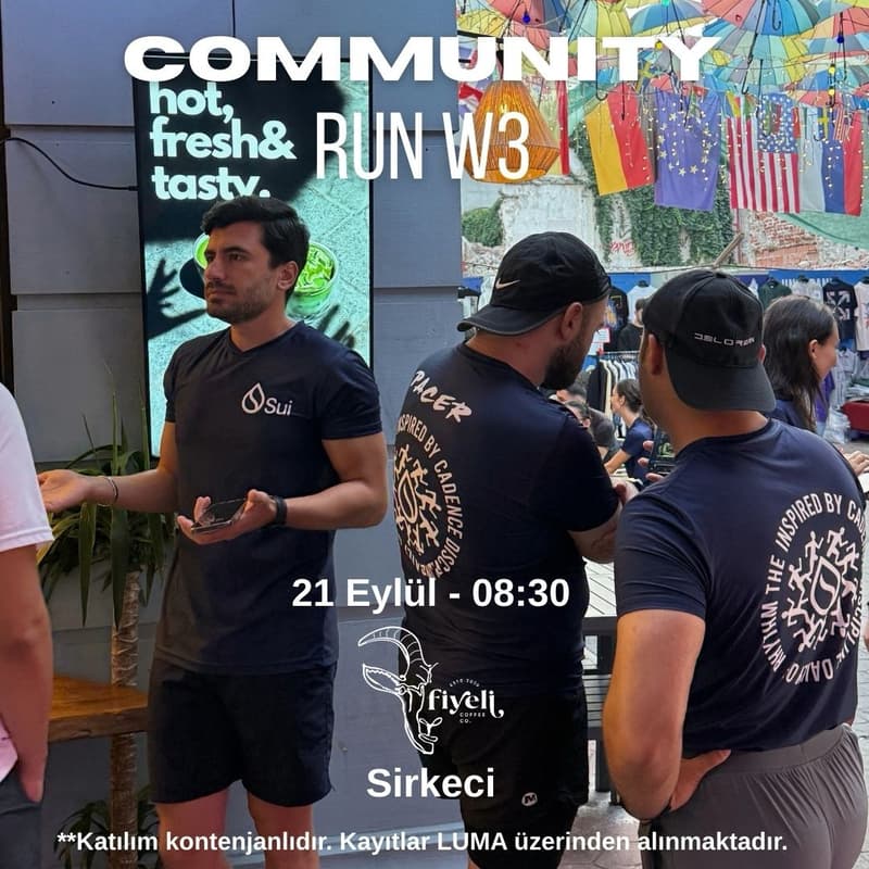Cover Image for Sui Run Club x Runarchy | Sirkeci Koşusu