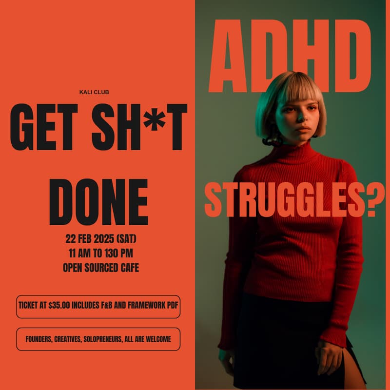 Cover Image for ADHD: Let's get sh*t done (together)!