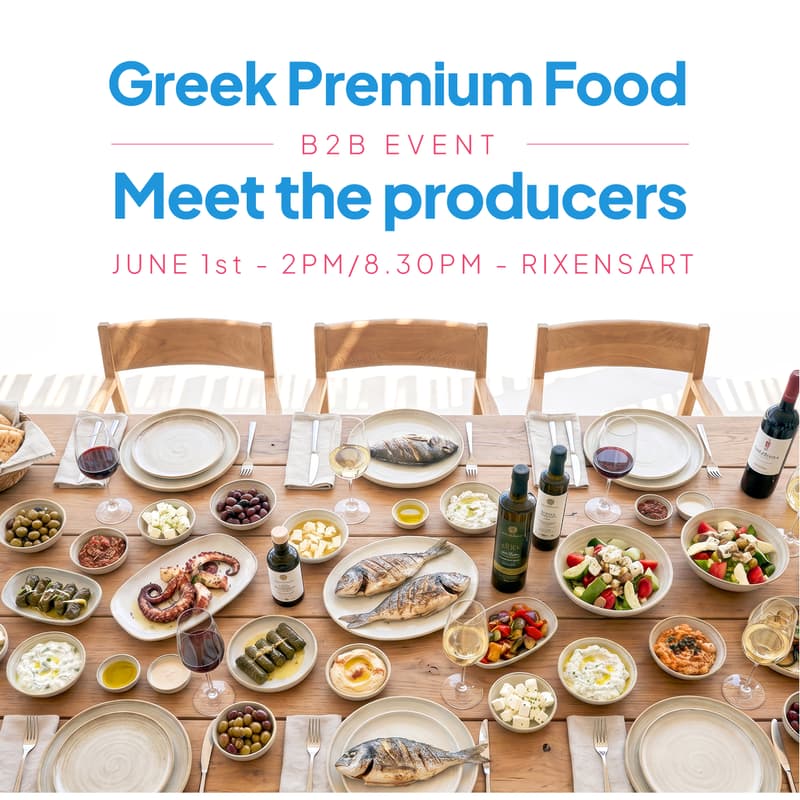 Cover Image for B2B Food Event Greek Premium Products