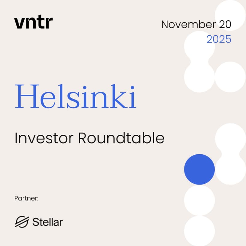 Cover Image for VNTR Investor Roundtable Helsinki