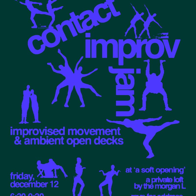 Cover Image for contact improv jam (& ambient open decks)