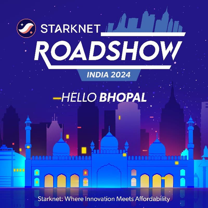 Cover Image for Starknet India Roadshow - Bhopal