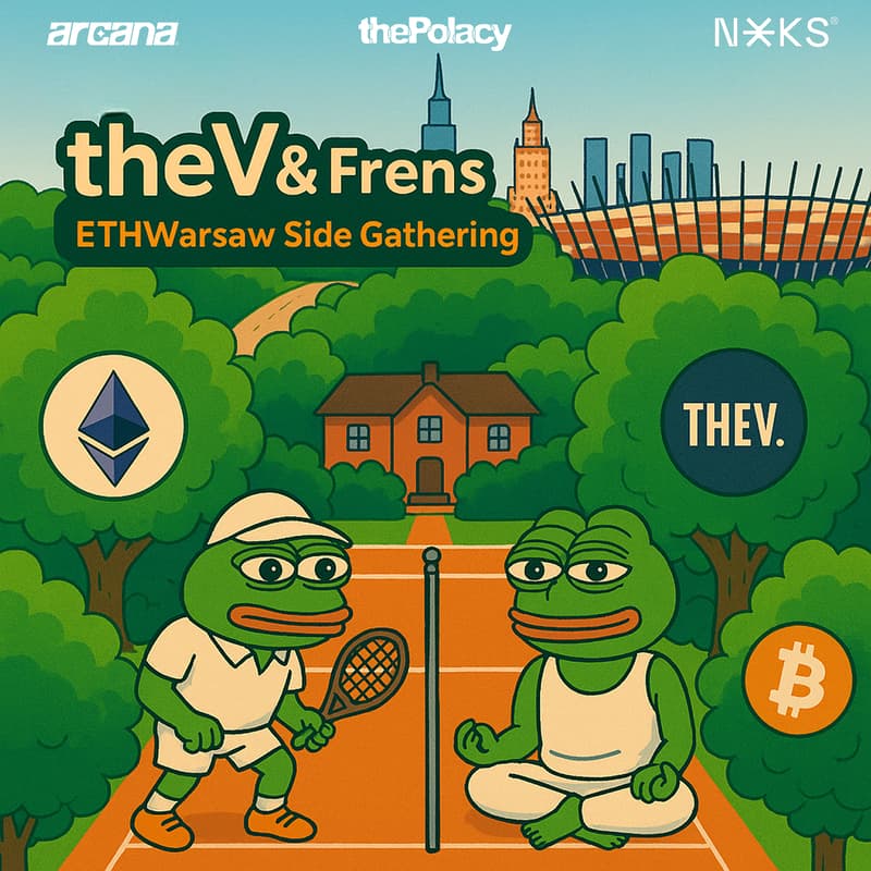 Cover Image for theV & Frens: ETHWarsaw Side Gathering