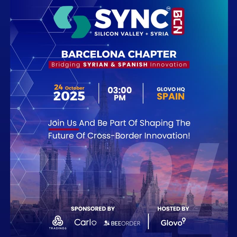 Cover Image for SYNC Barcelona: Bridging Syrian and Spanish Innovation