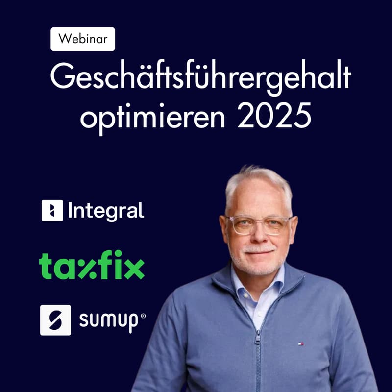 Cover Image for Dein Gehalt steuerlich optimiert - als Gründer doppelt sparen.