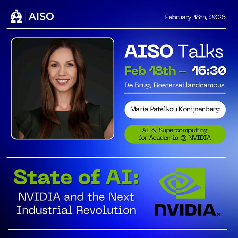 Cover Image for AISO Talks: State of AI - NVIDIA and the Next Industrial Revolution