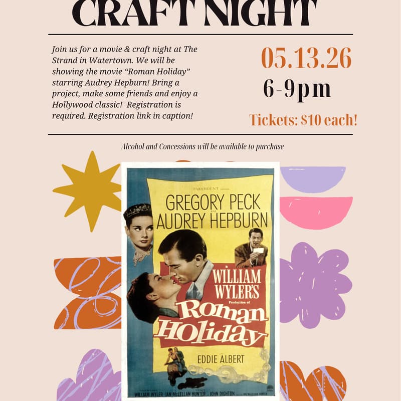 Cover Image for Movie & Craft Night