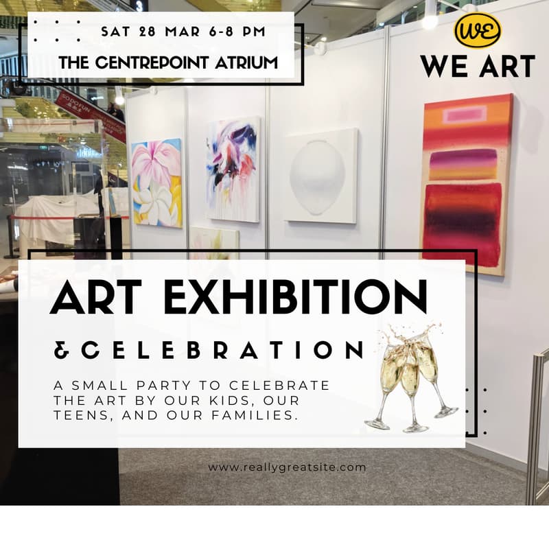 Cover Image for WE ART: Exhibition & pARTy 🥂