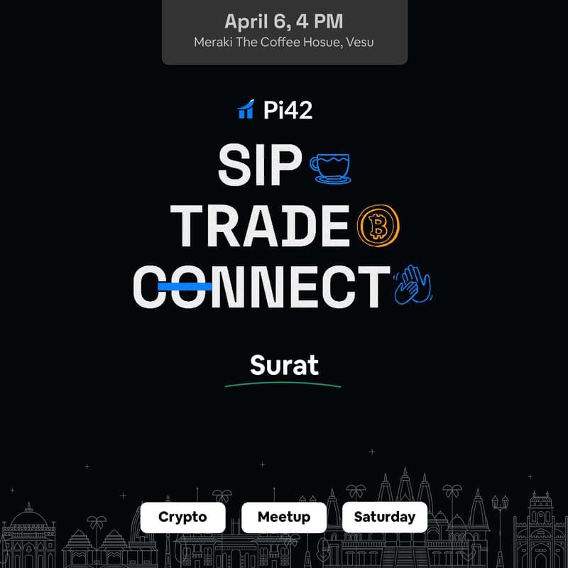 Cover Image for Crypto Traders’ Hangout - Surat