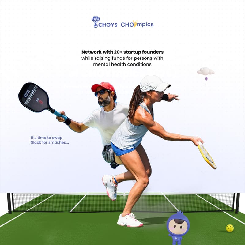Cover Image for Rally & Rally: Pickleball tournament + Meaningful Connections for a Cause
