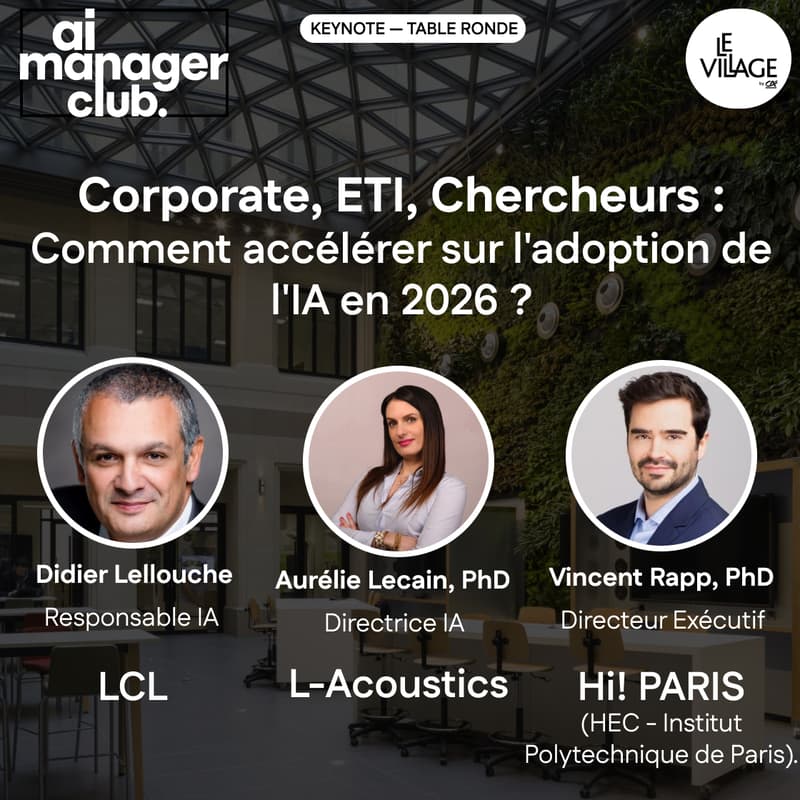 Cover Image for Corporate, ETI, Chercheurs : Comment accélérer sur l'adoption de l'IA en 2026 ?