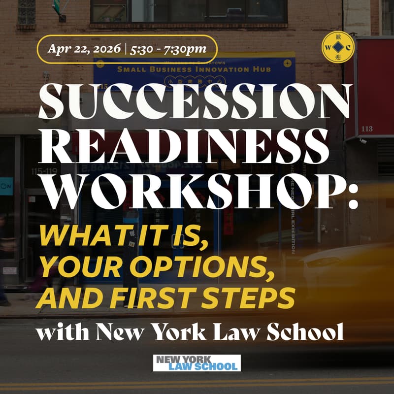 Cover Image for Succession Readiness Workshop with NYLS: What It Is, Your Options, and First Steps