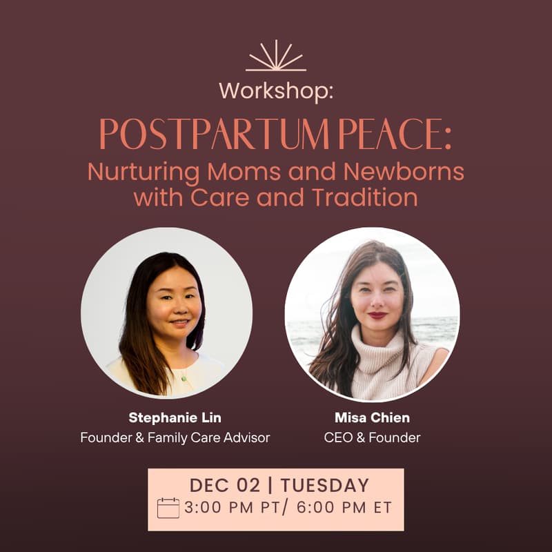 Cover Image for Postpartum Peace — Nurturing Moms and Newborns with Care and Tradition