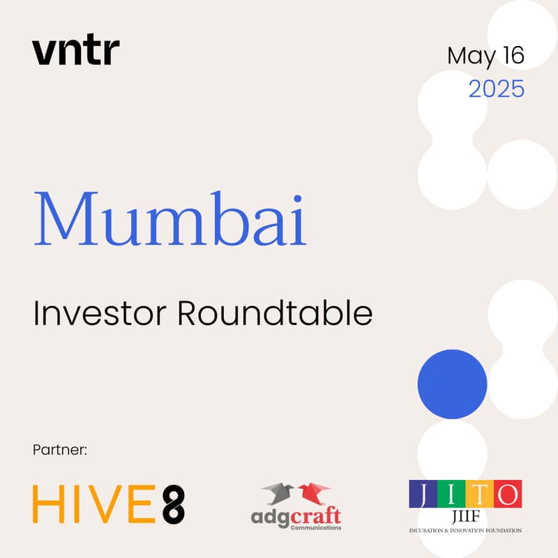 Cover Image for VNTR Investor Roundtable Mumbai