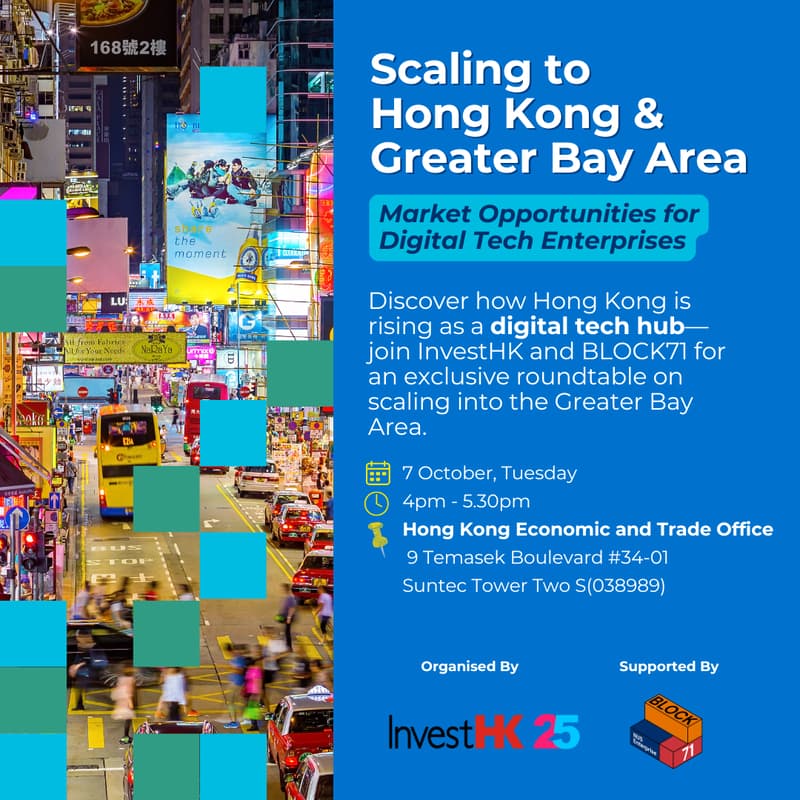 Cover Image for Scaling to Hong Kong & Greater Bay Area - Market Opportunities for Digital Tech Enterprises