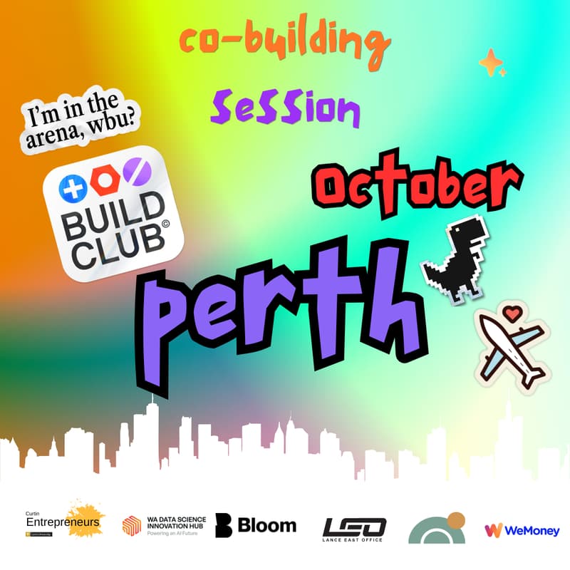 Cover Image for Build Club Perth - October Co-Building