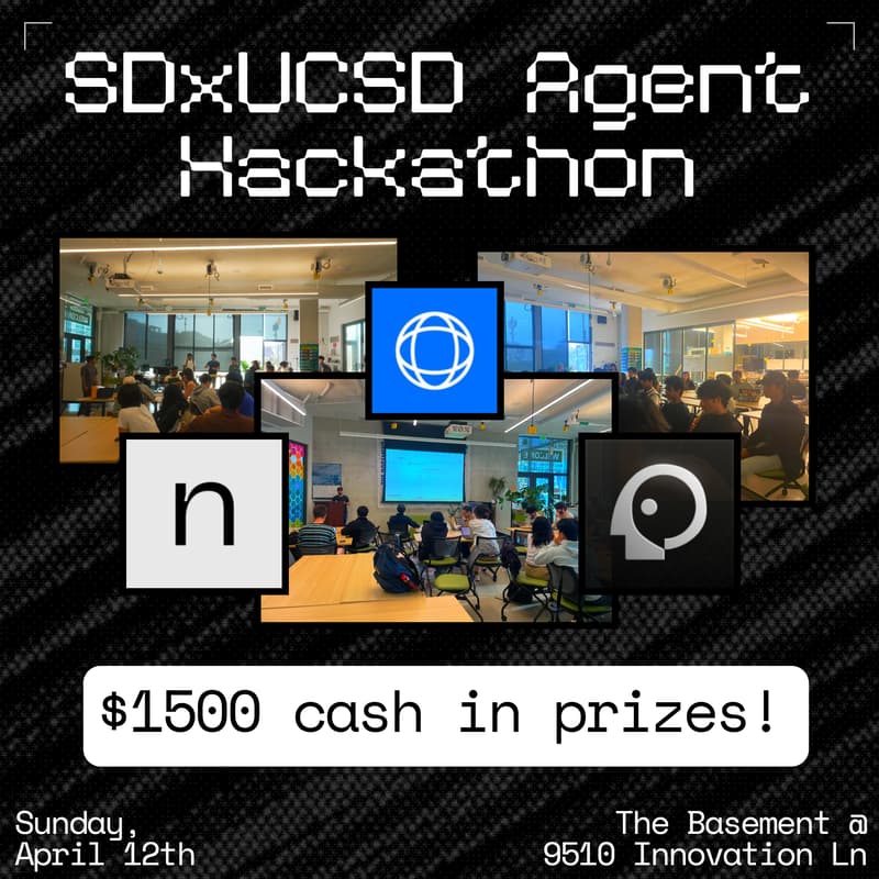 Cover Image for SDxUCSD Agent Hackathon
