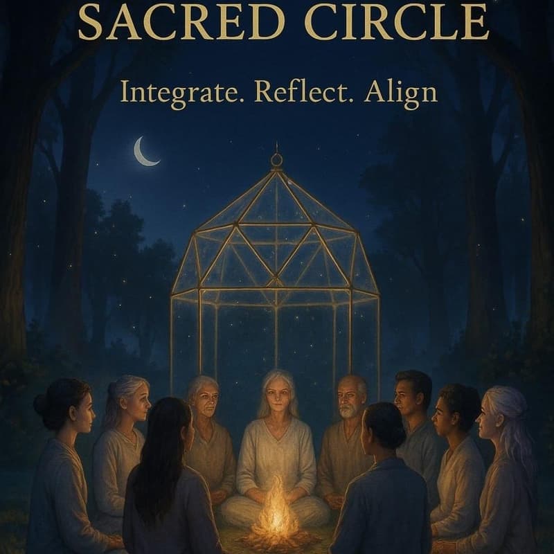 Cover Image for Sacred circle - Open mic -Reiki healers edition + Heal the world ( Collective healing )