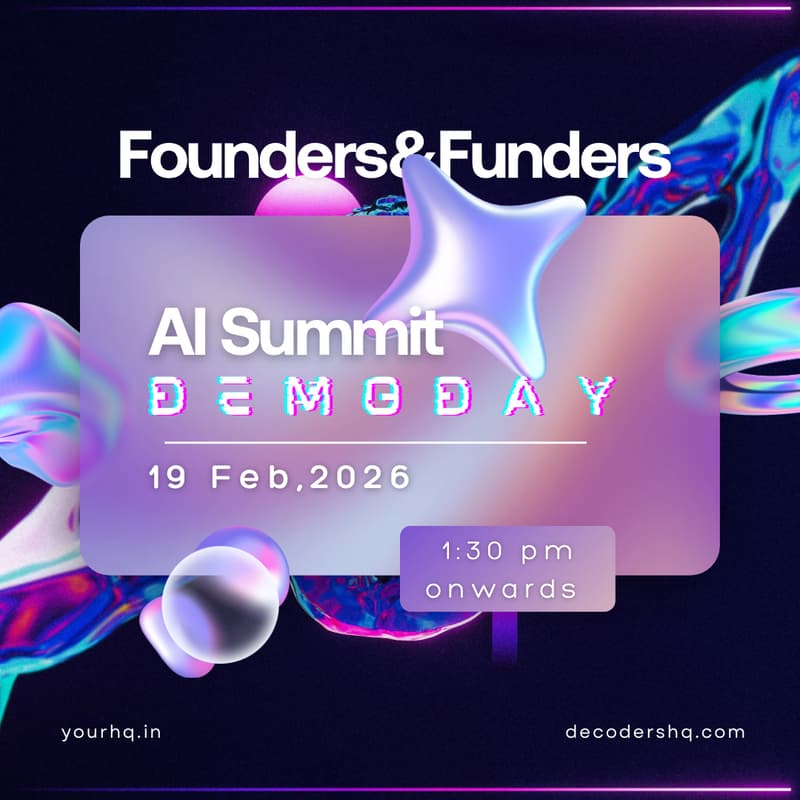 Cover Image for 🎉 Founders & Funders Demo Day + Office Hours | AI Sesh